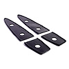 MP 10-A Trunk Hinge Pads, 1-3/8 in. Wide x 7-1/8 in. Long
