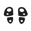 MP 1009-A Door Handle Pads, 2-3/4 in. Wide x 1-5/8 in. Long, Set R&L - image 1