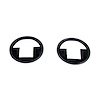 MP 1009-O Door Handle Pads, 3 in. O.D, Pair