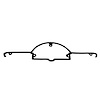 MP 1009-Q Trunk Emblem Pad, Perfect Fit, 18-1/4 in. x 5 in., Each - image 1