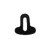 MP 1012-E Bonnet Knob Trim Plate Pad, 1-7/8 in. Wide x 2 in. Long, Each
