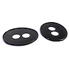 MP 110 Tail-Light Bracket Pads, 2-3/4 in. Wide x 3-1/4 in. Long, Pair