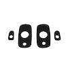 MP 1104-B Door Handle Pads, 2-5/8 in. Long & 1 in. Long, Set Of 4 R&L