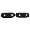MP 1205-F Headlight Bar Pads, 4-3/4 in. Long x 1-7/8 in. Wide, Pair