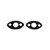 MP 1404 Door Handle Pads, 1-1/2 in. Wide x 2-5/8 in. Long, Pair