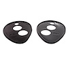 MP 150 Headlight Pads, 3-3/8 in. Wide x 4-5/8 in. Long, Pair R&L