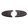 MP 160-B Headlight Body Pads, 2-3/4 in. Wide x 2-3/4 in. Long, Pair - image 1