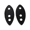 MP 380 Headlight Pads, 3-3/8 in. Wide x 7-7/8 in. Long, Pair - image 1