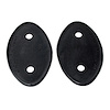 MP 385 Headlight Bar Pads, 2-7/8 in. Wide x 4-3/4 in. Long, Pair - image 1