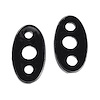 MP 477 Door Handle Pads, 2-5/8 in. Wide x 1-1/2 in. Long, Pair