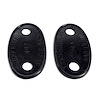 MP 485 Headlight Bar Pads, 1-7/8 in. Wide x 3-1/4 in. Long, Pair
