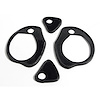 MP 547-A Door Handle Pads, 2-5/8 in. Long & 1-1/4 in. Long, Set R&L - image 1