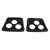 MP 552-B Windshield Post Pads, 3 in. Wide x 2-1/2 in. Long, Pair