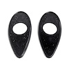 MP 556-B Door Handle Pads, 1-5/8 in. Wide x 3-1/2 in. Long, Pair