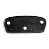 Rear Window Louver Hinge Pad. For 2-door coupe with rear louvers. 3-3/8 In. wide X 1-1/2 In. long. E - image 1
