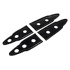 MP 645 Trunk Hinge Pads, 1-1/2 in. Wide x 7-7/8 in. Long, Set Of 4