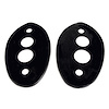 MP 649-F Headlight Pads, For 1/2 Ton Pick-Up - image 1