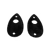 MP 663-J Headlight Base To Fender Pads, 3 in. Wide x 6 in. Long, Pair