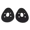 MP 668-D Headlight Pads, O.D.: 6-5/8 in. Long x 4-1/8 in. Wide, I.D