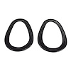 MP 668-E Headlight Pads, 4-1/2 in. Wide x 6-1/2 in. Long, Pair