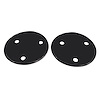 MP 670 Headlight Pads, 5-1/2 in. O.D, Pair