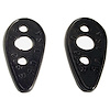 MP 698-B Door Handle Pads, 1-1/2 In, W x 3-1/8 In, L, Pair. - image 1