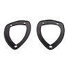 MP 798-G Tail-Light Pads, 7-1/8 in. Long x 4-1/8 in. Wide, Pair R&L