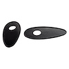 MP 798-N Headlight Pads, 6-5/16 in. Long x 2-13/16 in. Wide, Pair