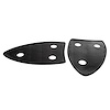 MP 799-C Tail-Light Pads, 4-3/4 in. Wide x 7-1/4 in. Long, Pair R&L