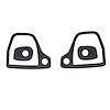 MP 806 Door Handle Gasket Set Fits 73-87 Chevy And Gmc Trucks Oem-Style Molded Lip - image 1