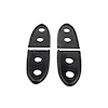 MP 817 Trunk Hinge Pads, 1-3/8 in. Wide x 4-3/4 in. Long, Set