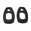 MP 823-N Door Handle Pads, 1-1/2 in. Wide x 2-1/2 in. Long, Pair