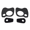 MP 824-L Door Handle Pads, 2-1/2 in. Long & 1-1/2 in. Long, Set R&L - image 1