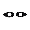 MP 844-A Door Handle Pads, 1-5/8 in. Wide x 2-7/8 in. Long, Pair