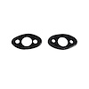 MP 848 Door Handle Pads, 1-1/2 in. Wide x 2-3/8 in. Long, Pair - image 1