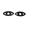 MP 932-C Door Handle Pads, 1-1/2 in. Wide x 2-1/2 in. Long, Pair