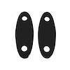 MP 940-C Headlight Pads, 1-7/8 in. Wide x 5-1/8 in. Long, Pair