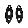 MP 942-B Headlight Pads, 2-7/8 in. Wide x 8-5/8 in. Long, Pair - image 1