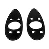 MP 942 Headlight Pads, 2-5/8 in. Wide x 6-1/2 in. Long, Pair
