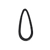 MP 954-A Trunk Handle Pad, 2-1/4 in. Wide x 6-1/8 in. Long, Each