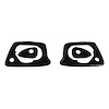 Door Handle Pads. 2-3/8 In. long & 1-1/8 In. long. Set R&L. D00R HNDL PADS PLYM SPORT FURY 62-78 - image 1