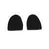 MP 970 Tail-Light Pads, 2-1/2 in. Wide x 3-1/4 in. Long, Pair
