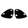 MP 974-C Headlight Pads, 4-1/4 in. Wide x 4-1/2 in. Long, Pair