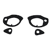 Door Handle Pads. 2-5/8 In. long & 1-1/8 In. long. Set R&L. DR HNDLE PADS 60 63-66 FULL SIZE PONTC 6 - image 1