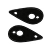 MP 990-Y Headlight Pads, 3-3/8 in. Wide x 5-7/8 in. Long, Pair