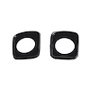 MP 992-B Door Handle Pads, 1-3/4 in. Wide x 2 in. Long, Pair