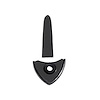 MP 992-FG Hood Ornament Pads, 3-7/8 in. Long & 1-5/8 in. Long, Set
