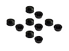 NC 14 Nut Cover .53 in. (13.5Mm) He x  x .3 in. (7.6Mm) Wrench, Heat-Proof Silicone, 10-Pc Set - image 1
