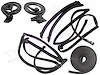Basic Kit. For models with factory t-top option. Doors LM 16-JR T-Top to Body TP 5020 T-Top Side ELP - image 1