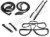 Weatherstrip Basic Kit 1969-72 Chevy Corvette - image 1